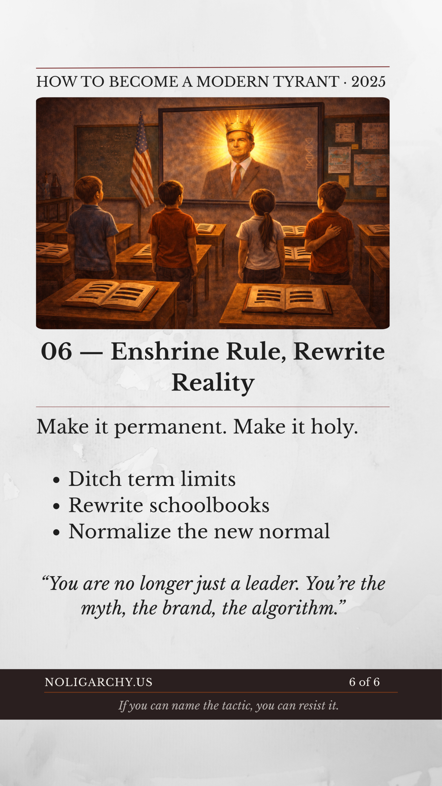 Step 6: Make It Permanent